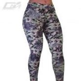 Calça Legging Suplex Cós Modelador De Dobrar Estampada