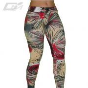 Calça Legging Suplex Cós Modelador De Dobrar Estampada